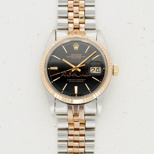 Rolex Rolex 1601 Two Tone Rose Datejust for Khalifa bin Zayed Al Nahyan · 1601
