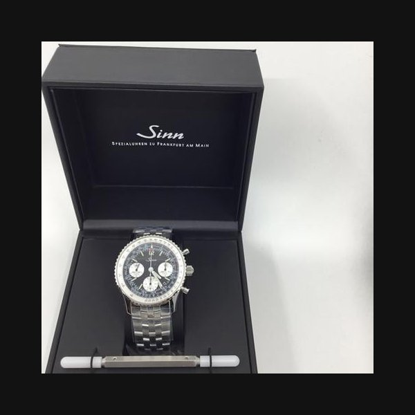 Sinn Sinn 903St II Navigationschronograph mit schwarzem Zifferblatt