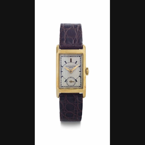 Patek Philippe. An 18k Gold Wristwatch SIGNED PATEK PHILIPPE & CO., GENÈVE, REF. 406, MOVEMENT NO. 830'409, CASE NO. 612'375, MANUFACTURED IN 1935