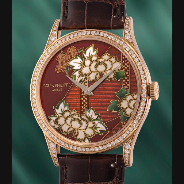 Patek Philippe Patek Philippe Ref. 5077/100R-056 Calatrava, Kimonos with Floral Patterns