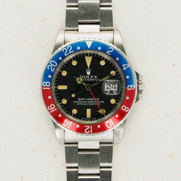 Rolex Rolex GMT-Master 16750 Matte Transitional Dial with Guarantee