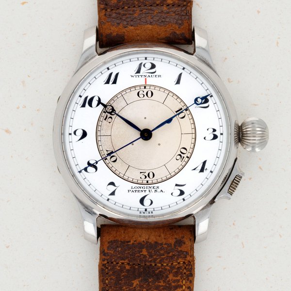 Longines Longines Weems Stainless Steel Second Setting 4356, Formerly Property Of Chief Quartermaster Eddie McCormick · 4356