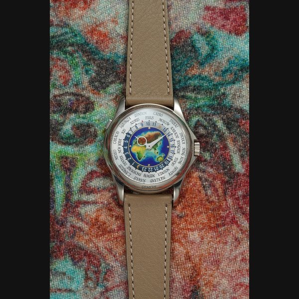 Patek Philippe Patek Philippe Ref. 5131G-001 World Time, cloisonné enamel "Afrique-Europe-Asie"