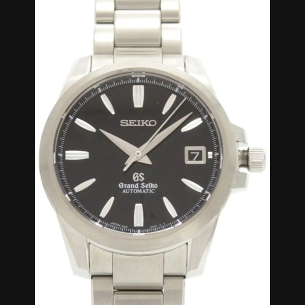 Seiko Grand Seiko 9S65 00C0 SBGR057 Black SS Black Dial Automatic Wristwatch 0116 Use
