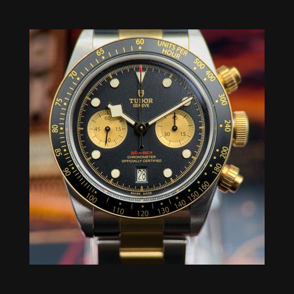 Tudor Black BayChrono 41mm Tudor Black Bay Chrono S&G 2023 Full Set Ref. M79363N-0001