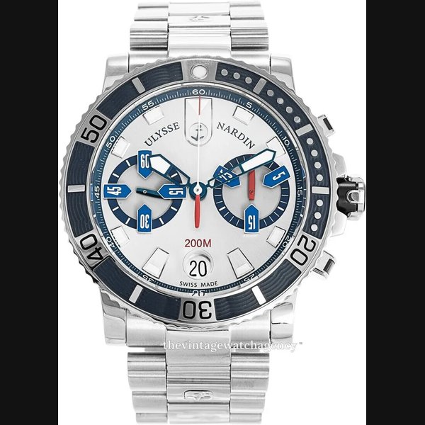 Ulysse Nardin Ref: 8003-102-7-91 (V907147)
Ulysse Nardin

Marine Collection Diver Chronograph
Year: 2011 Ref. 8003-102-7/91