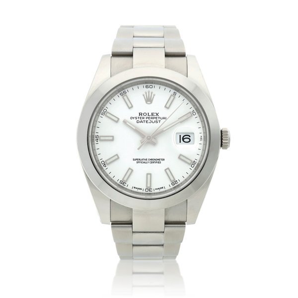 Rolex Reference 126300 Datejust | A stainless steel automatic wristwatch with date and bracelet, Circa 2020 · 126300