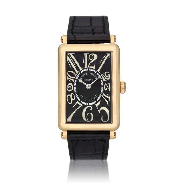 Franck Muller Reference 950 QZ Long Island | A pink gold wristwatch, Circa 2005