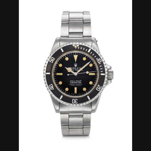 ROLEX, HIGHLY COVETED STAINLESS STEEL 'SUBMARINER', WITH 'METERS FIRST' MATTE DIAL, REF. 5512