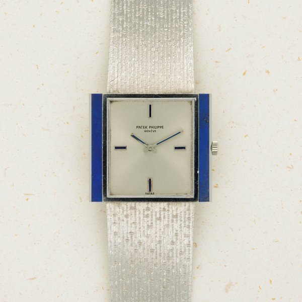Patek Philippe Patek Philippe 3578 Gondolo 18k White Gold Lapis Lazuli 