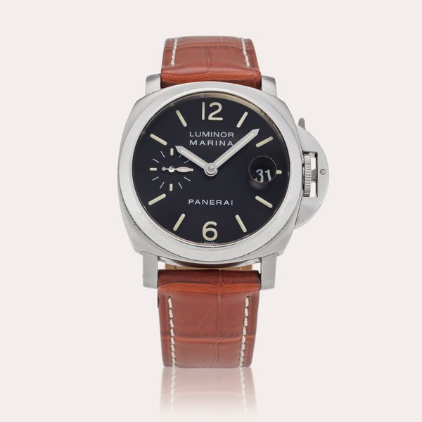 Panerai Reference PAM00048 Luminor Marina | A limited edition stainless steel automatic wristwatch with date, Circa 2001