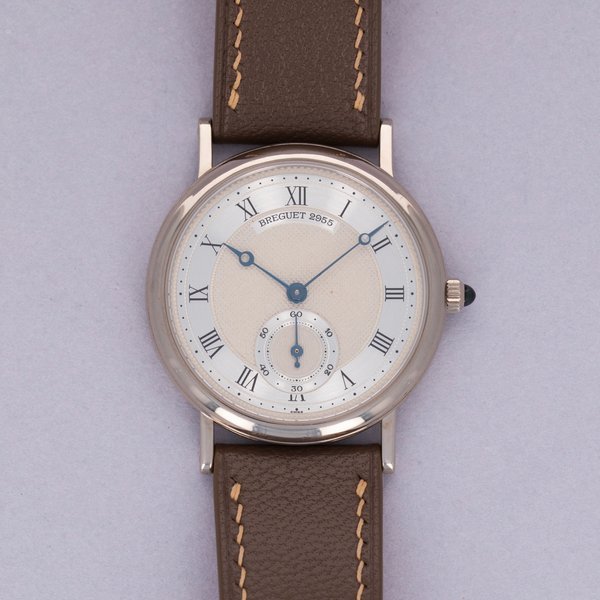 Breguet Breguet Classique 3290 Guilloche Dial Manual Wind 18k WG