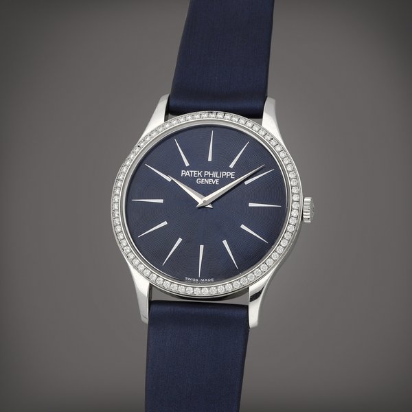 Patek Philippe Calatrava, Reference 4896 | A white gold and diamond-set wristwatch | Made in 2008, Price & Market Data