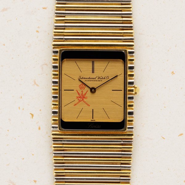 IWC IWC Integrated Bracelet Bi-Color Gold Watch for Sultanate of Oman · 6138