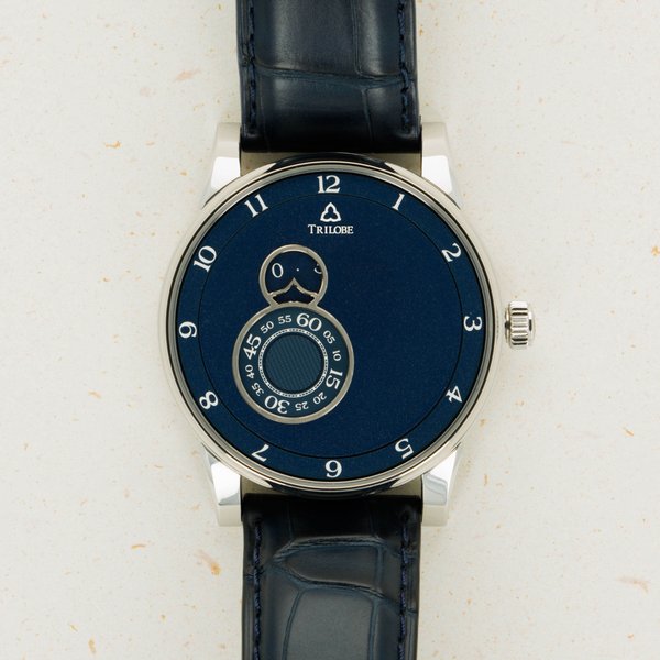 Trilobe Trilobe Nuit Fantastique NF02BG Grained Blue Steel · NF02BG
