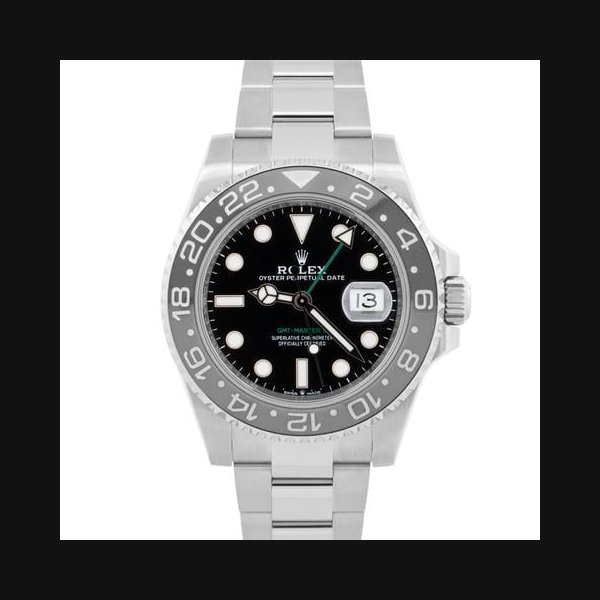 Rolex Rolex GMT-Master IIBRUCE WAYNE 40mm Blue Black Steel Ceramic OYSTER 126710 GRNR
