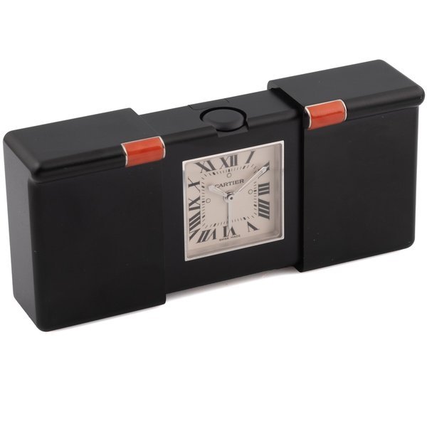 Cartier Cartier Ref W0100034 Steel Table Clock · W0100034