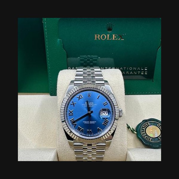 Rolex Datejust41 2026 Blue Roman dial 126334 Jubilee bracelet NEW/UNWORN