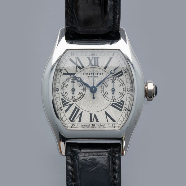 Cartier CARTIER CPCP TORTUE XL MONOPOUSSOIR CHRONOGRAPH 2714 18k WG