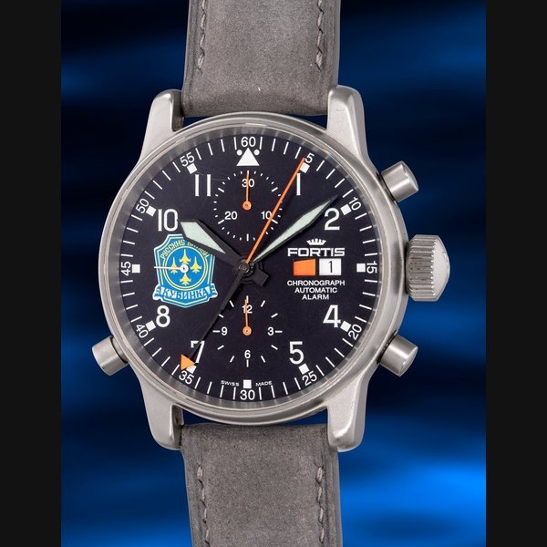 Fortis Fortis Ref. 599.10.170 Flieger Chronograph Alarm aerobatic “Russian Air Force” · 599.10.170