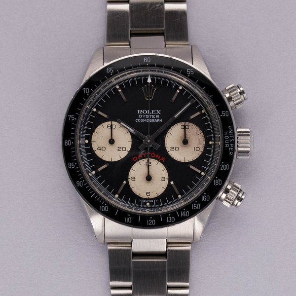 Rolex Rolex Daytona 6263 Black Big Red Dial Box and Papers R Serial