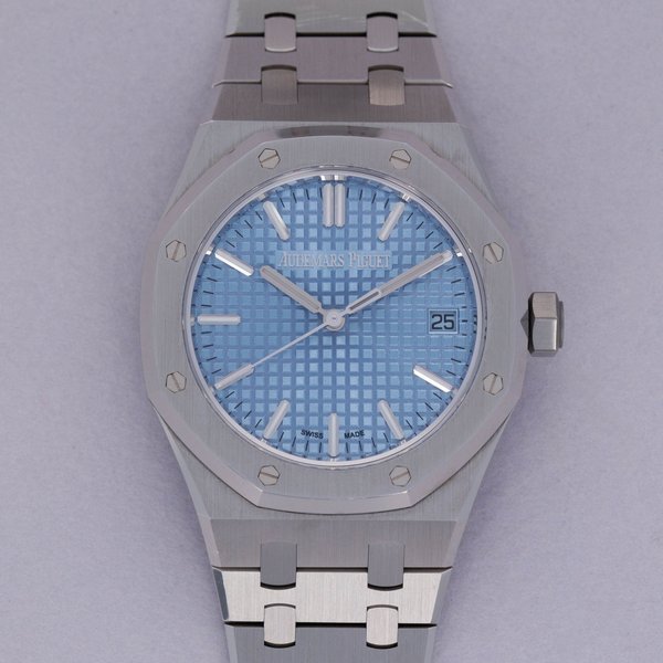 Audemars Piguet Audemars Piguet Royal Oak 15550ST.OO.1356ST.04 Ice Blue 50th Anniversary 