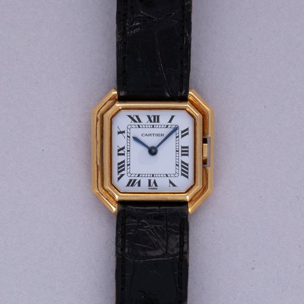 Cartier Cartier Tank Ceinture 78100 Paris Dial 18k YG 