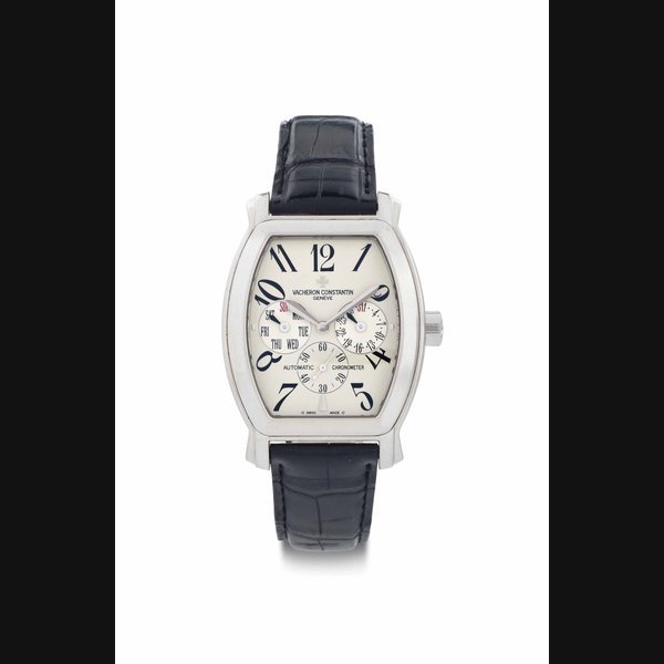 Vacheron Constantin Vacheron Constantin. An 18k White Gold Automatic Chronometer Wristwatch with Day and Date SIGNED VACHERON CONSTANTIN, ROYAL EAGLE, REF. 42008, MOVEMENT NO. 915'302, CASE NO. 754'666, CIRCA 2003