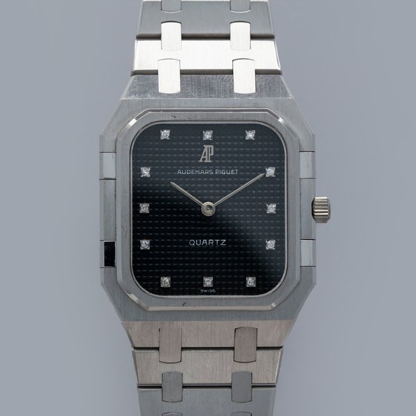 Audemars Piguet Audemars Piguet Royal Oak 6005BC Rectangular Jumbo 18k WG Retailed by Fred joaillier
