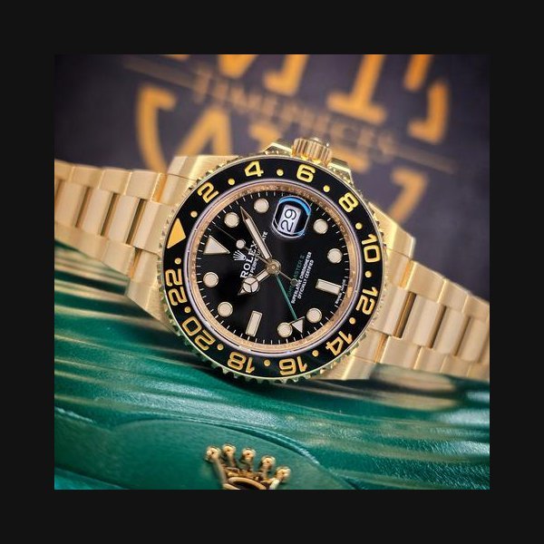 Rolex Rolex GMT-Master IIIN STOCK | GMT-Master II | 18K Yellow Gold | Oyster | B&P