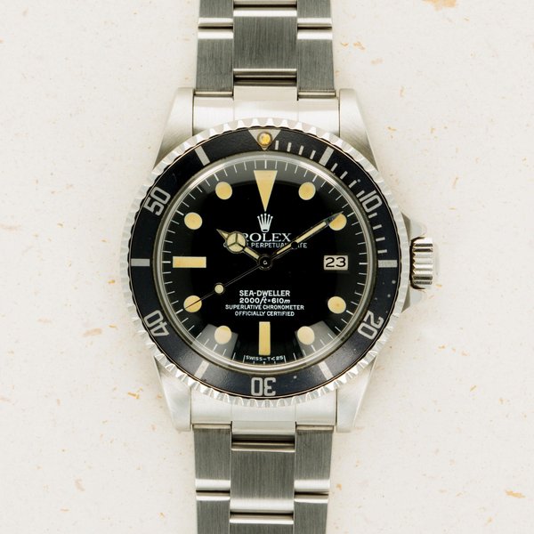 Rolex Rolex Sea-Dweller 1665 Great White with Guarantee Papers · 1665