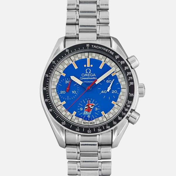 Omega 1990s Omega Speedmaster Reduced Cart Edition Ref. 3510.80.00