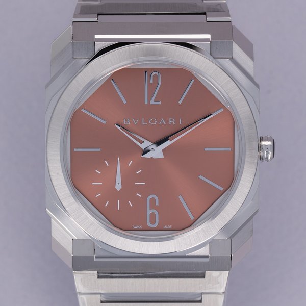 Bulgari Bulgari Octo Finissimo Tuscan Copper Dial Stainless Steel · 103856