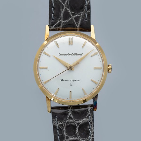 Seiko Lord Marvel 14036 18k YG