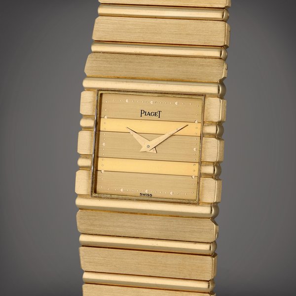 Piaget Reference 7131C 701 Piaget Polo | A yellow gold bracelet watch, Circa 1985