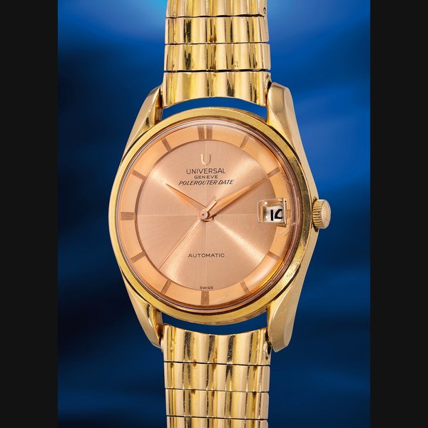 Universal Genève Universal Genève Ref. 104601/1 Polerouter Date “Pink on Pink” · 104601/1