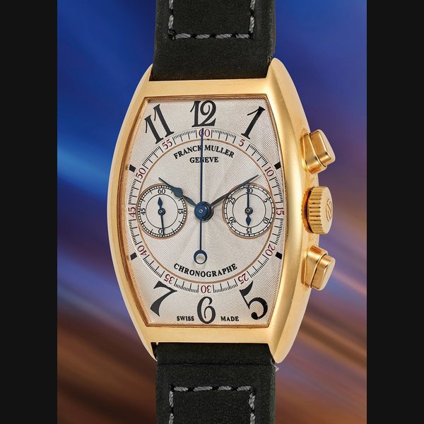 Franck Muller Ref. 5850 CC DF Cintrée Curvex Double Face Chronographe