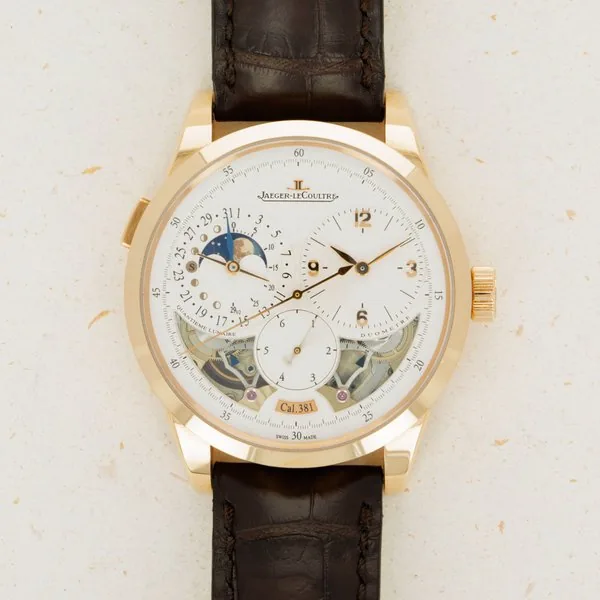 Jaeger LeCoultre Jaeger LeCoultre Duometre Quantieme Lunaire 600.2.24.S 18k RG · Q6042422