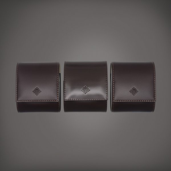 Patek Philippe A set of three leather travelling pouches, Circa 2020 | 百達翡麗 | 一套三件皮製旅行袋子，約2020年製