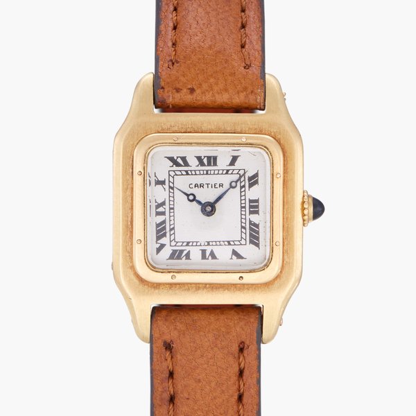 Cartier and European Watch & Clock Co. Santos | A yellow gold wristwatch | Circa 1920