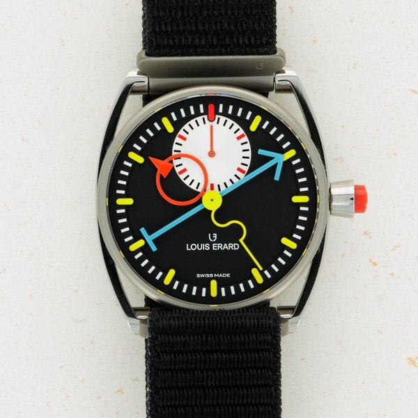 Louis Erard Louis Erard x Alain Silberstein Le Chrono Monopoussoir 74359TT02 · 74359TT02