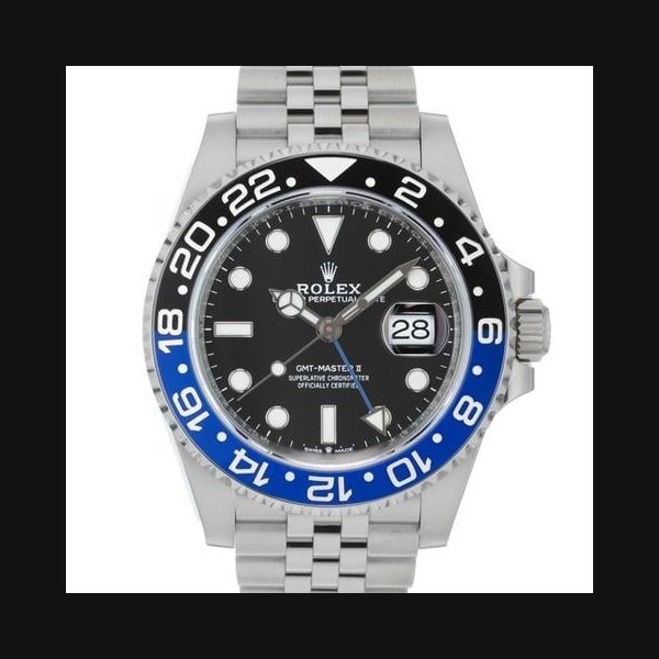 Rolex Rolex GMT-Master II126710BLNR Jubilee Warranty 2021 Box/Paper