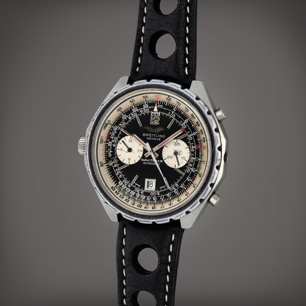 Breitling Navitimer 'Iraqi Air Force', Reference 1806 | A stainless steel chronograph with date | Circa 1970