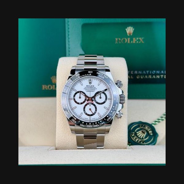 Rolex Rolex DaytonaUnworn 2026 White Panda 40mm Index Oyster 126500LN