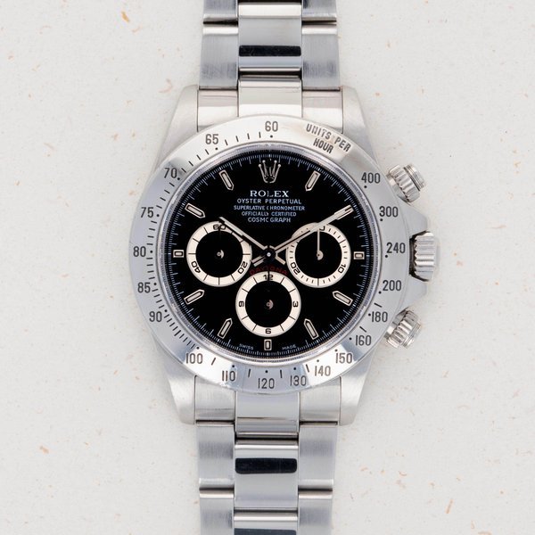 Rolex Rolex Cosmograph Daytona 16520 Zenith Movement A Serial Black Dial