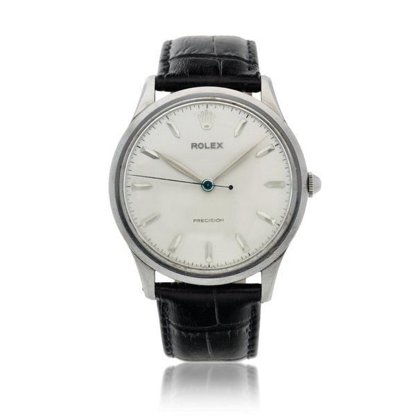 Rolex Reference 8029 Precision   A large stainless steel wristwatch, Circa 1961