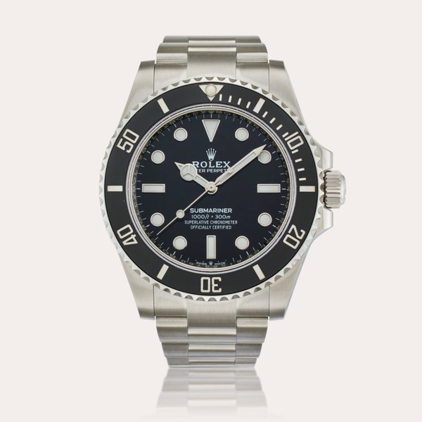 Rolex Reference 124060 Submariner |  A stainless steel automatic wristwatch with bracelet, Circa 2021 · 124060
