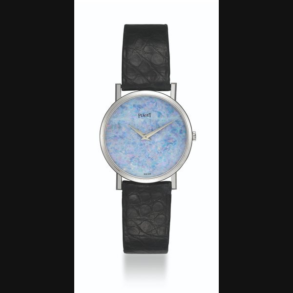 Piaget PIAGET, WHITE GOLD WITH OPAL HARD STONE DIAL MOVEMENT NO. 165'018, CASE NO. 9644, Price & Market Data