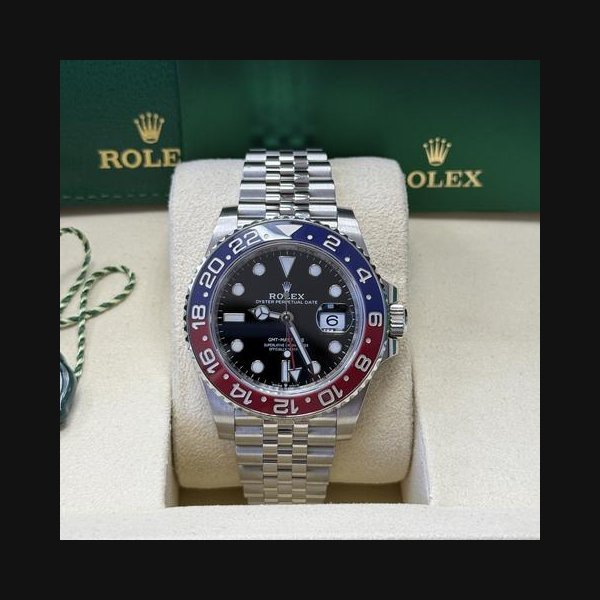 Rolex Rolex GMT-Master II2018 Pepsi Black Dial 40mm