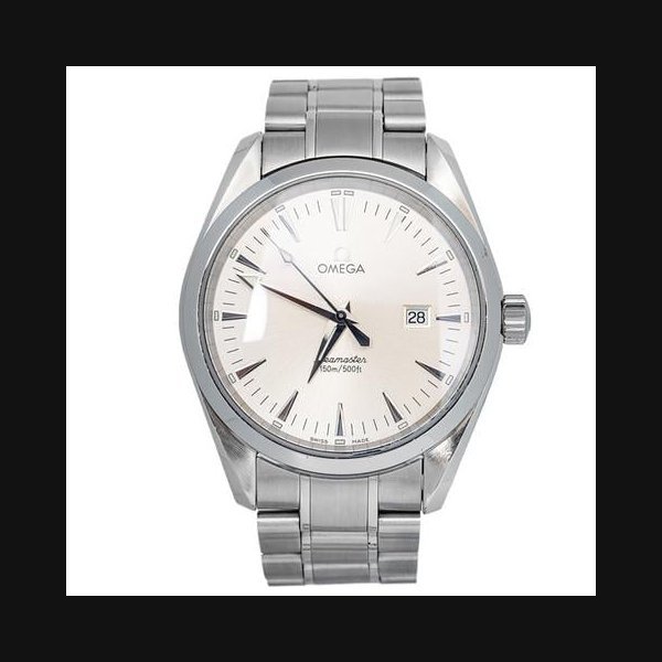 Rolex RolexOmega Seamaster Aqua Terra 2517 SS Auto Silver Dial Men's Watch 39mm Sale